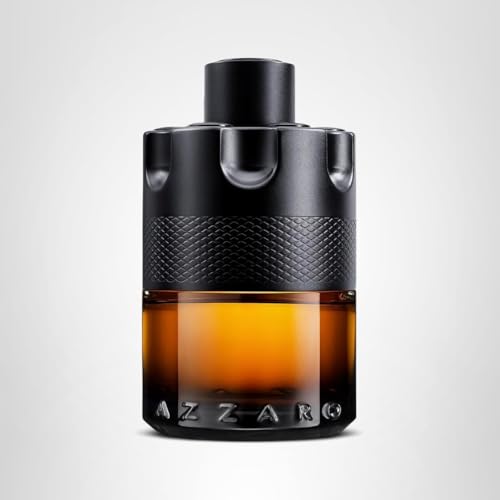 Azzaro The Most Wanted Parfum for men, spicy and seductive cologne with sleek bottle, perfect for date night and lasting wear.