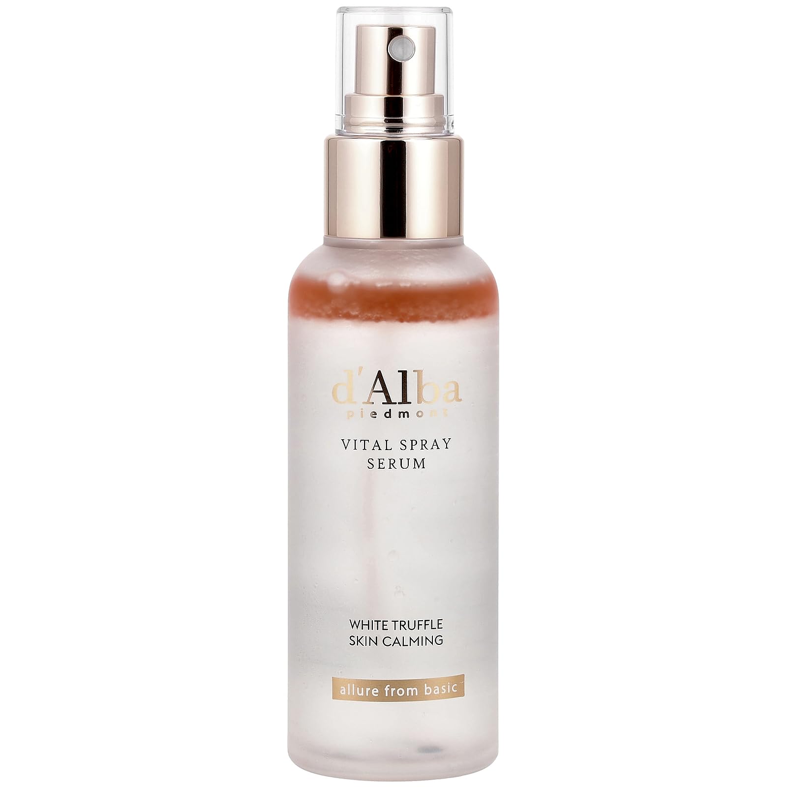 D'alba Piedmont Italian White Truffle spray serum by Old World Hub, vegan lightweight moisturizer for radiant, non comedogenic skin.