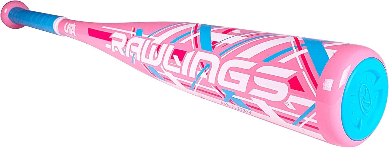Rawlings Remix T-Ball Bat, 1-piece aluminum with 2 1/4" barrel and -12 drop, designed for USA baseball and softball.