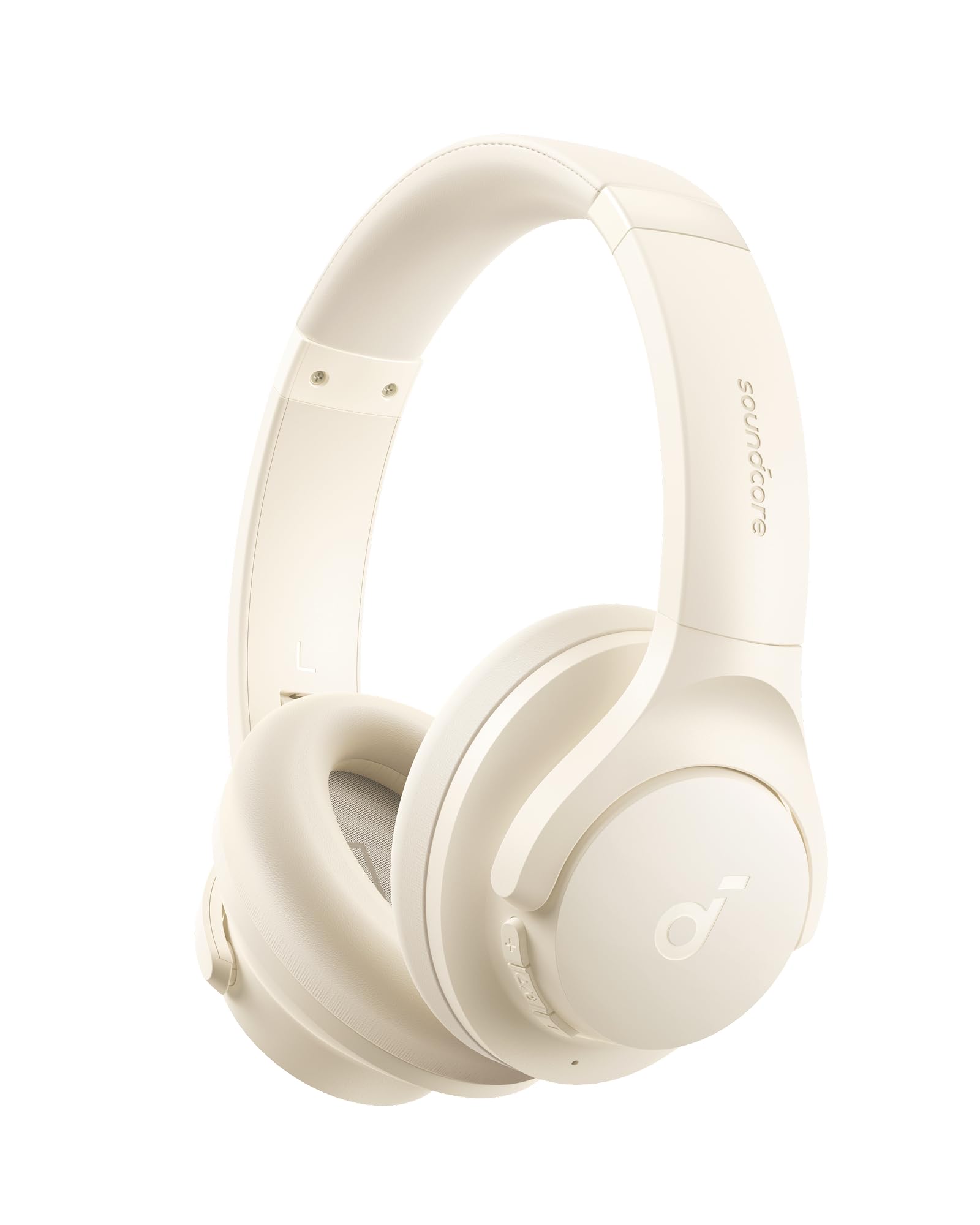 Soundcore by Anker Q20i hybrid active noise cancelling wireless over-ear headphones with big bass and transparency mode.