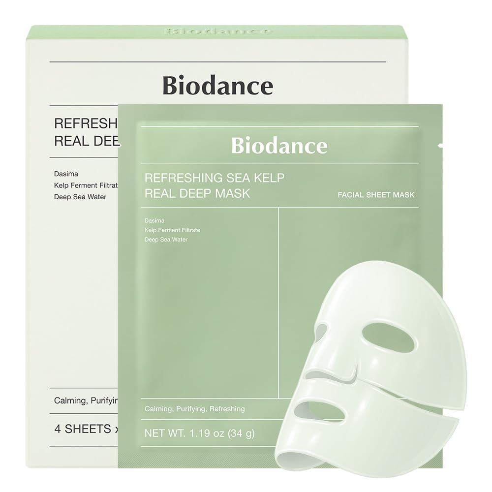 Old World Hub BIODANCE Bio-Collagen real deep hydrating overnight gel face masks, pore minimizing, plumping, and elastic skincare.