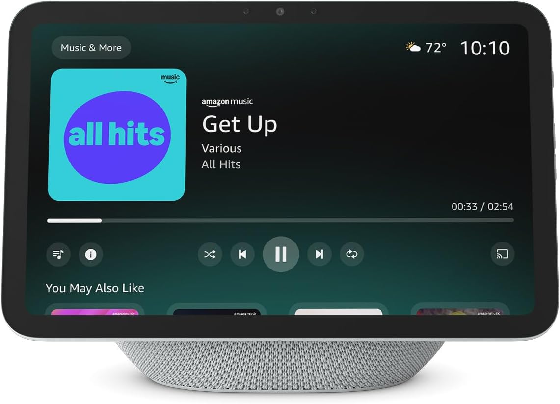 Old World Hub Amazon Echo Show 11 smart display with 11-inch full-HD screen and spatial audio in graphite color