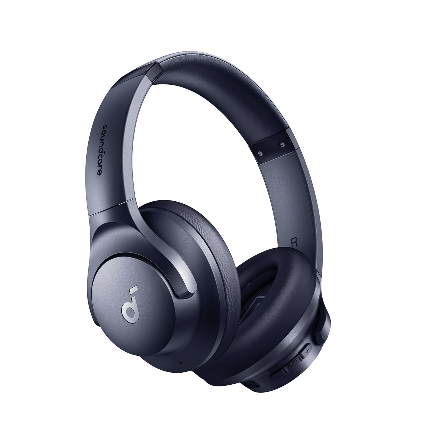 Soundcore by Anker Q20i wireless over-ear headphones with active noise cancelling, large bass, and transparency mode.