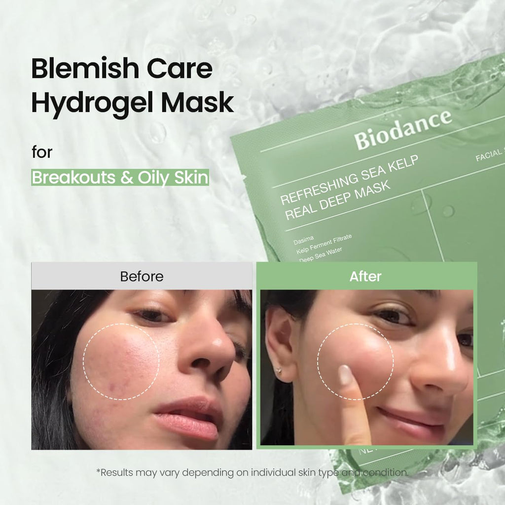 Old World Hub BIODANCE Bio-Collagen Deep Mask in hydrogel, hydrating, pore-minimizing, and plumping face mask for women.