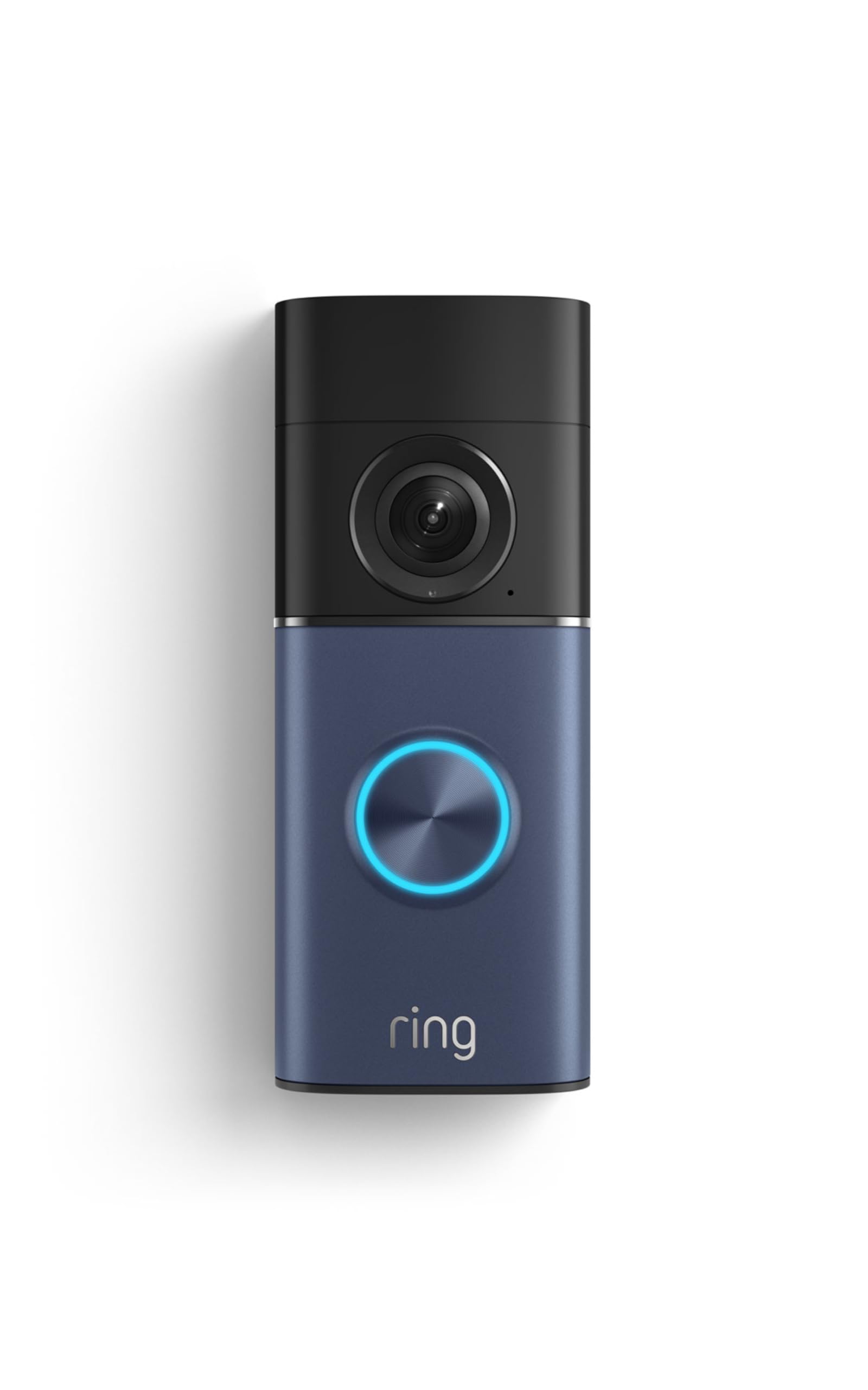 Ring Wired Doorbell Plus (newest model), Home or business security, Retinal 2K with wide-angle video, 4x Enhanced Zoom, and Low-Light Sight, Nickel Silver