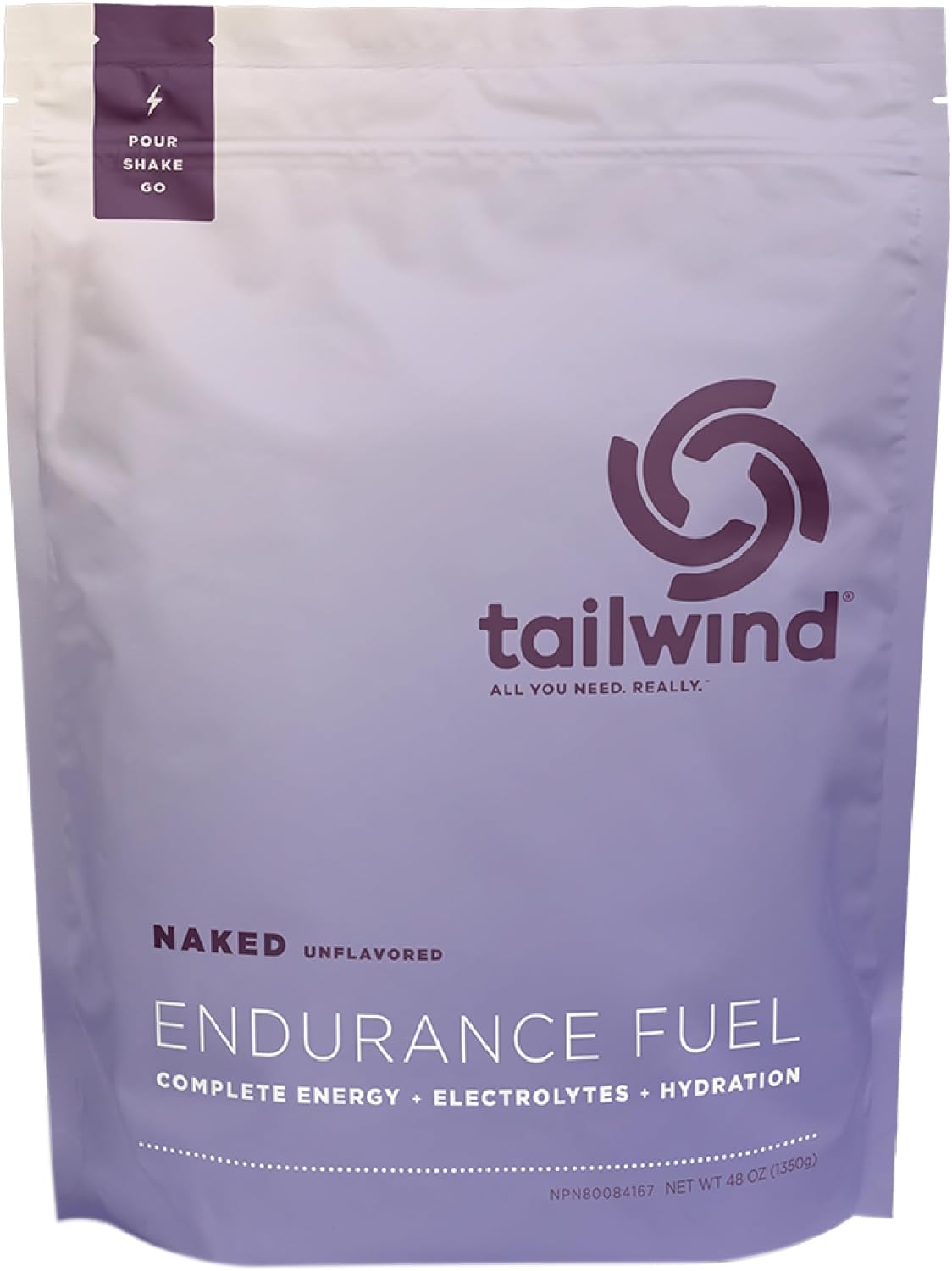 Old World Hub Tailwind Nutrition Endurance Fuel sports drink mix powder in berry flavor with gluten-free, vegan ingredients, 30 servings