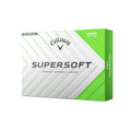 Old World Hub Callaway Golf Supersoft 2025 golf balls with colorful packaging and multiple balls inside the box.