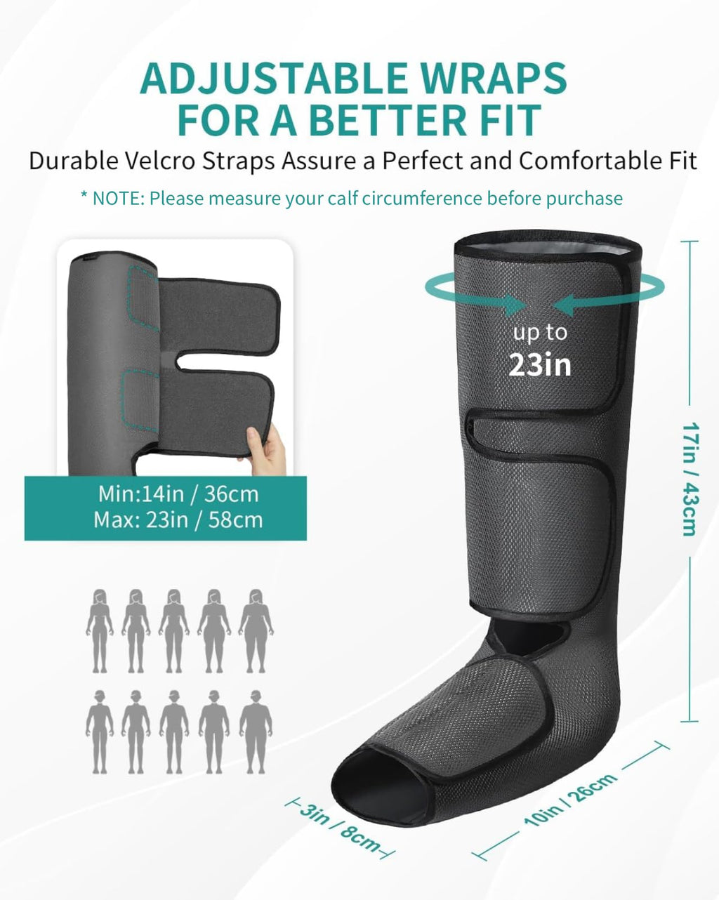 Old World Hub Nekteck leg compression massager with foot and calf wraps, hand-held controller, multiple modes and intensities for pain relief