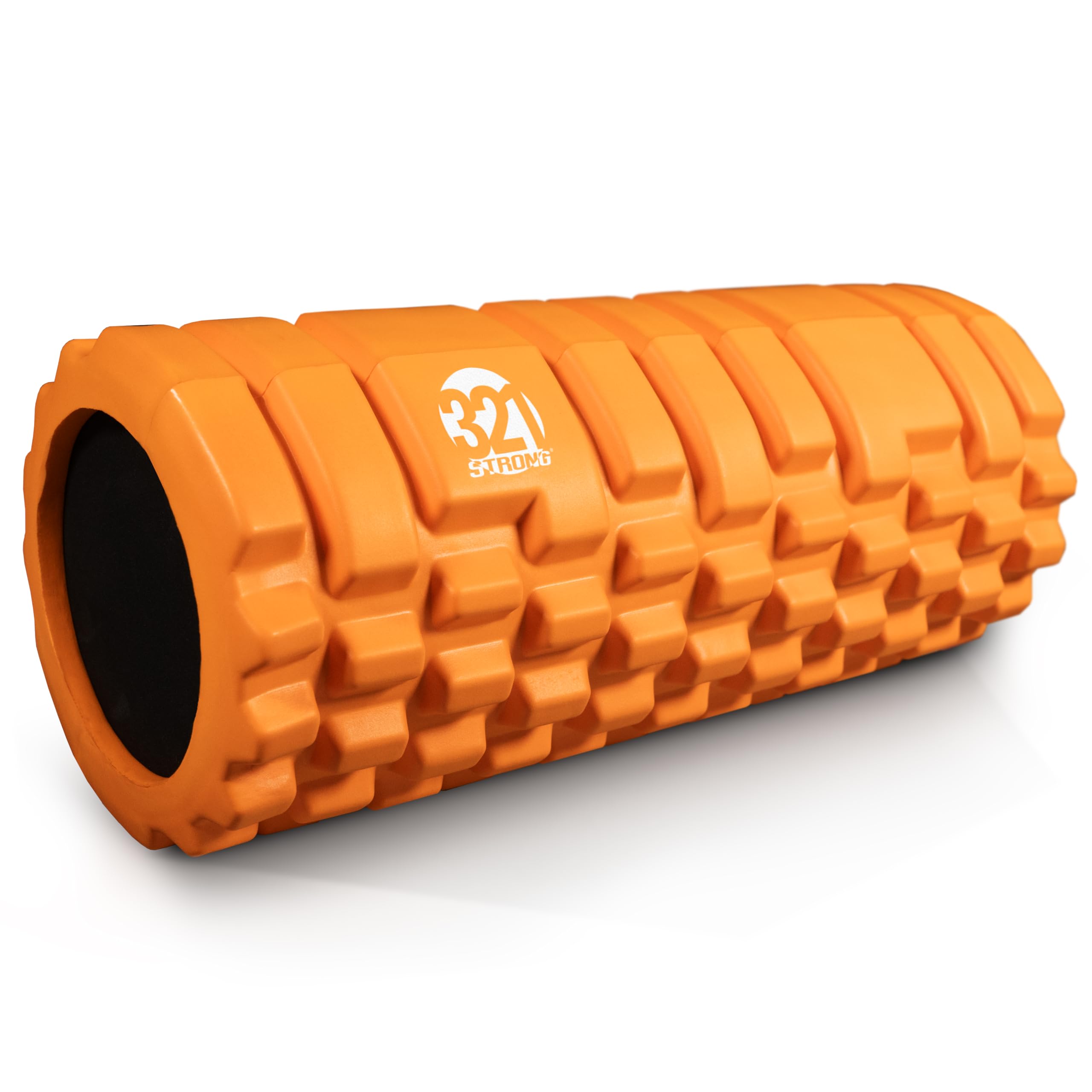 Old World Hub 321 Strong Foam Roller, medium density muscle massager for deep tissue and trigger point release, with 4K eBook.