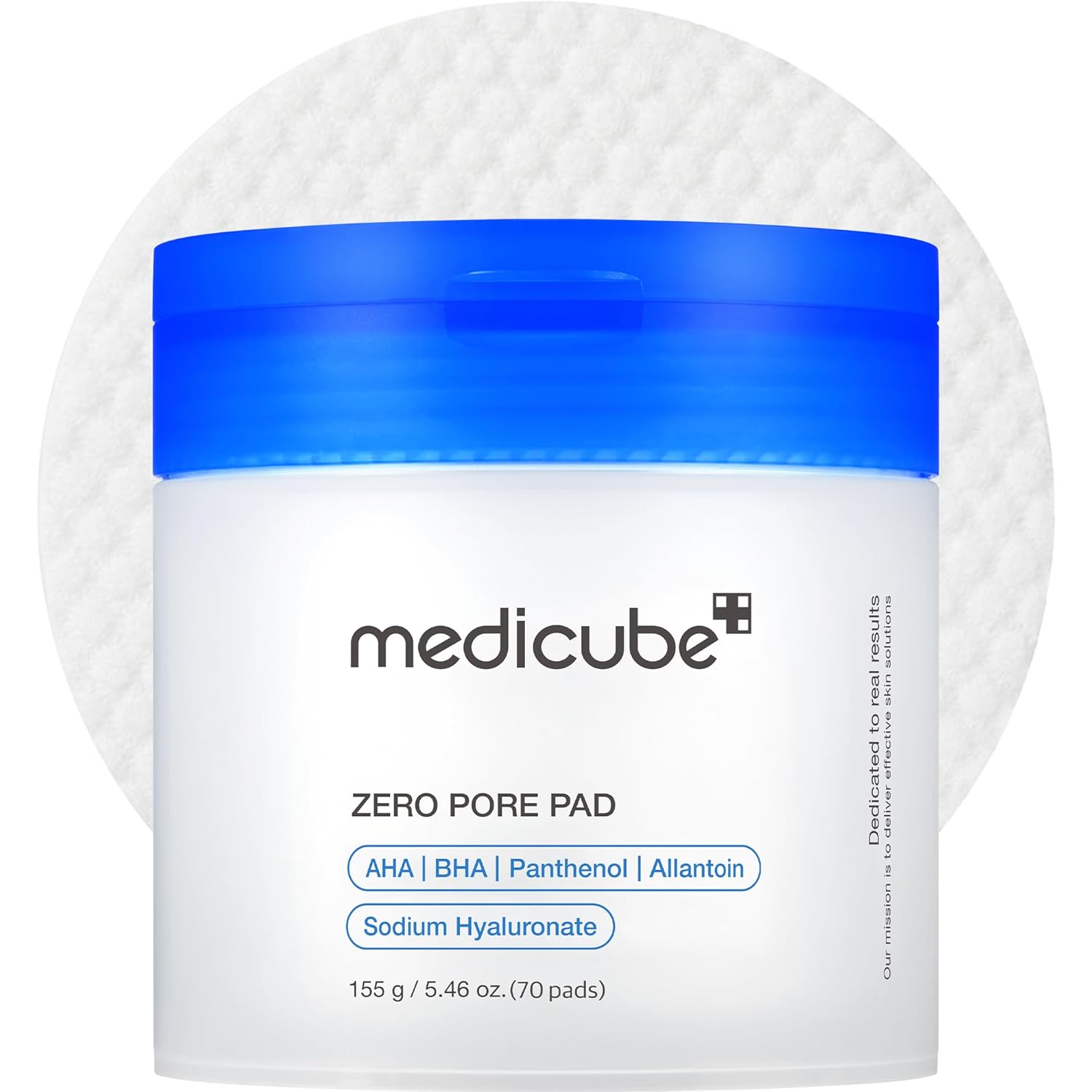 Old World Hub Medicube Zero Pore Pad 2.0 with dual-textured facial pads for exfoliation and pore care, featuring AHA and BHA acids.