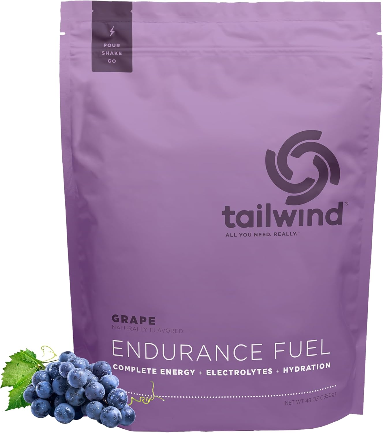 Old World Hub Tailwind Nutrition Endurance Fuel sports drink mix powder with berry flavor, gluten-free and vegan, 30 servings
