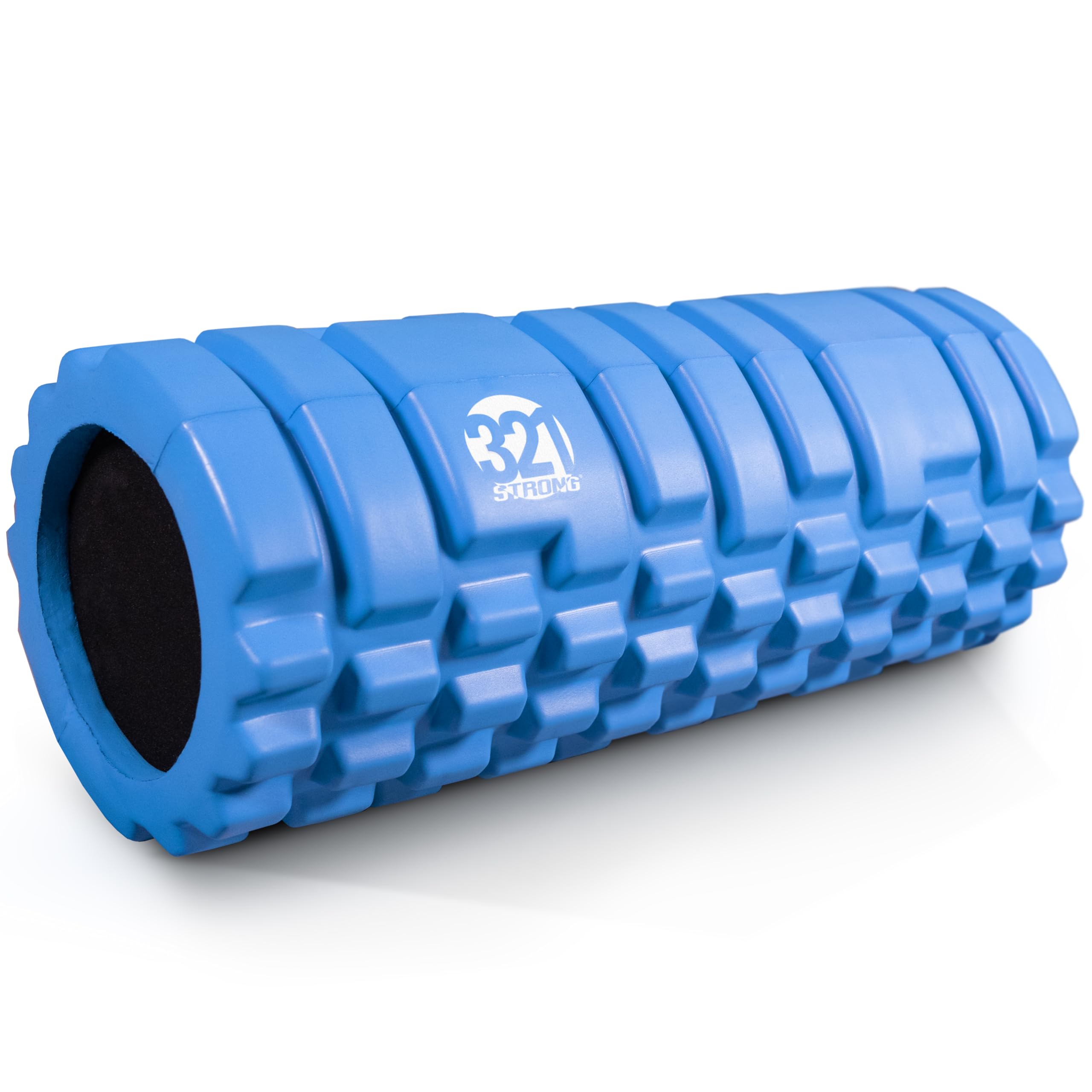 Old World Hub 321 Strong foam roller, medium density muscle massage tool for deep tissue release, with 4K eBook included.