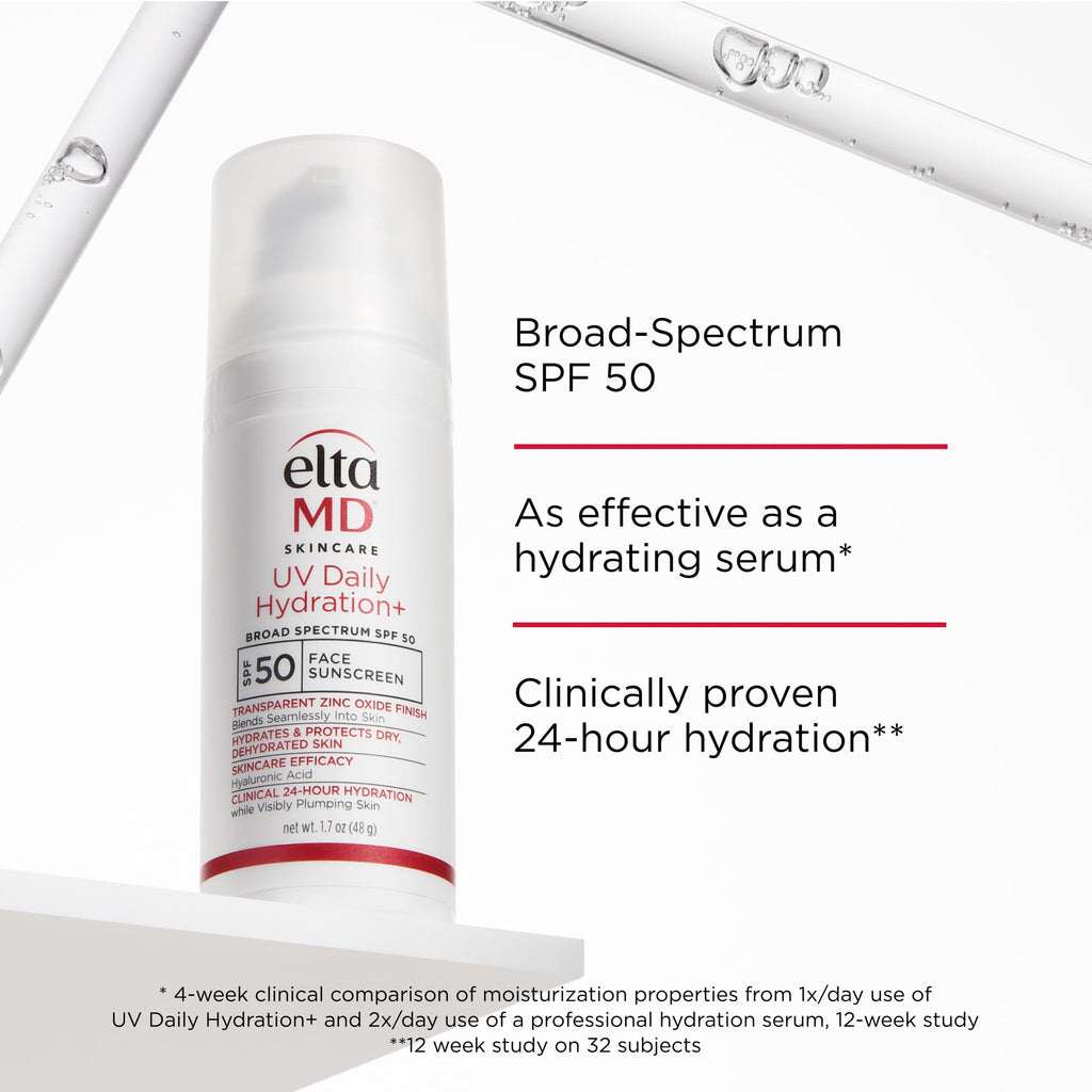 Old World Hub EltaMD UV Daily Face Sunscreen Moisturizer with zinc oxide, SPF for dry, combo, and normal skin.