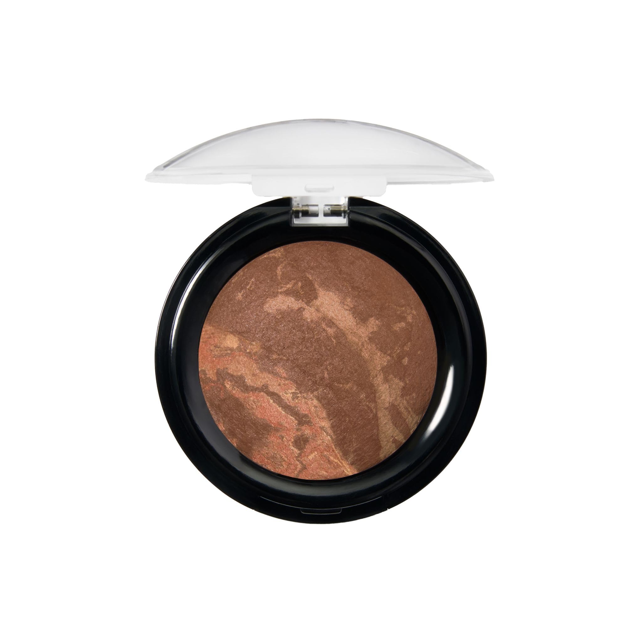 Laura Geller New York Baked Balance-n-Brighten powder foundation in Medium, offering buildable light to medium coverage with a demi-matte finish.