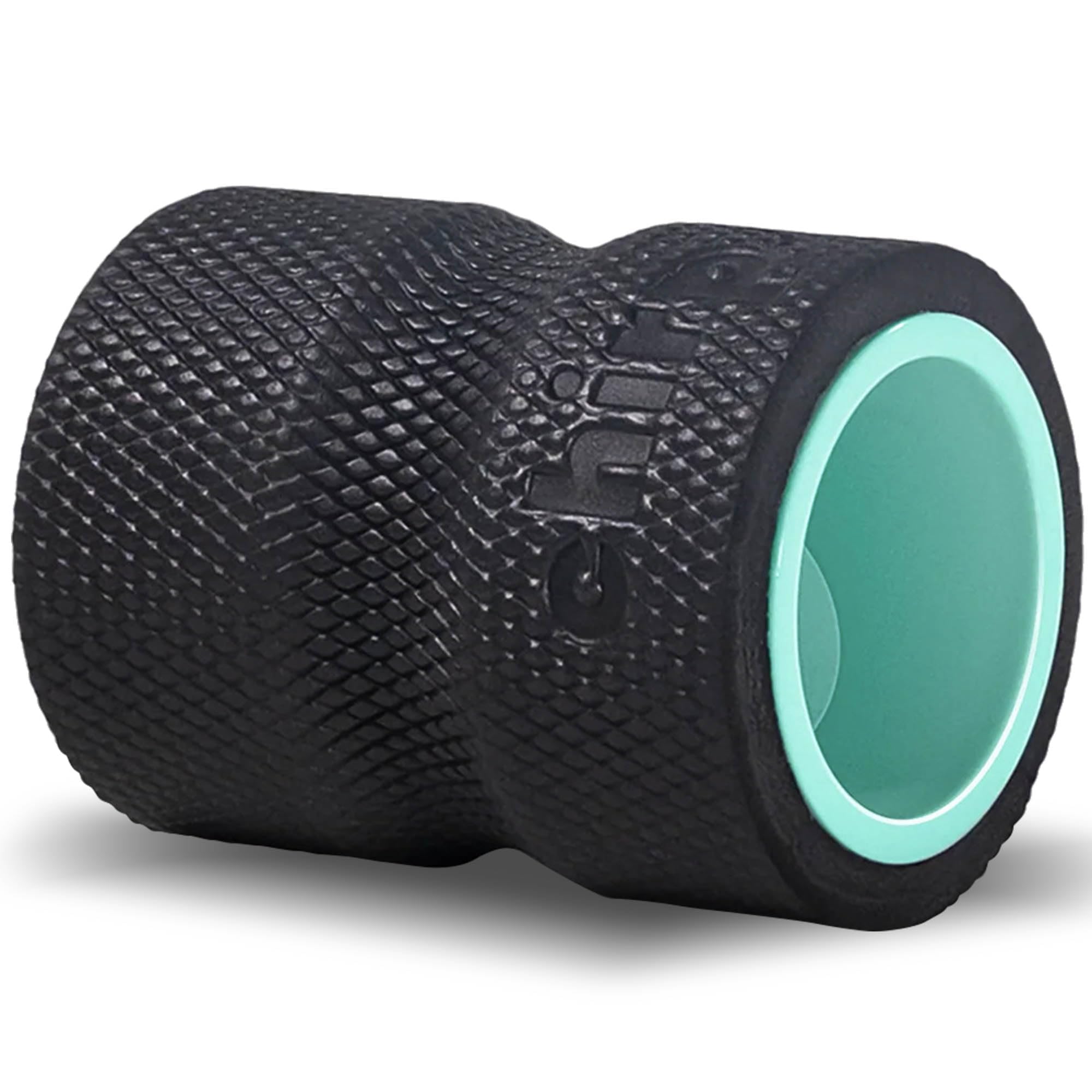 Mint green Chirp Wheel foam roller for back, neck pain relief, muscle massage, and stretching by Old World Hub.