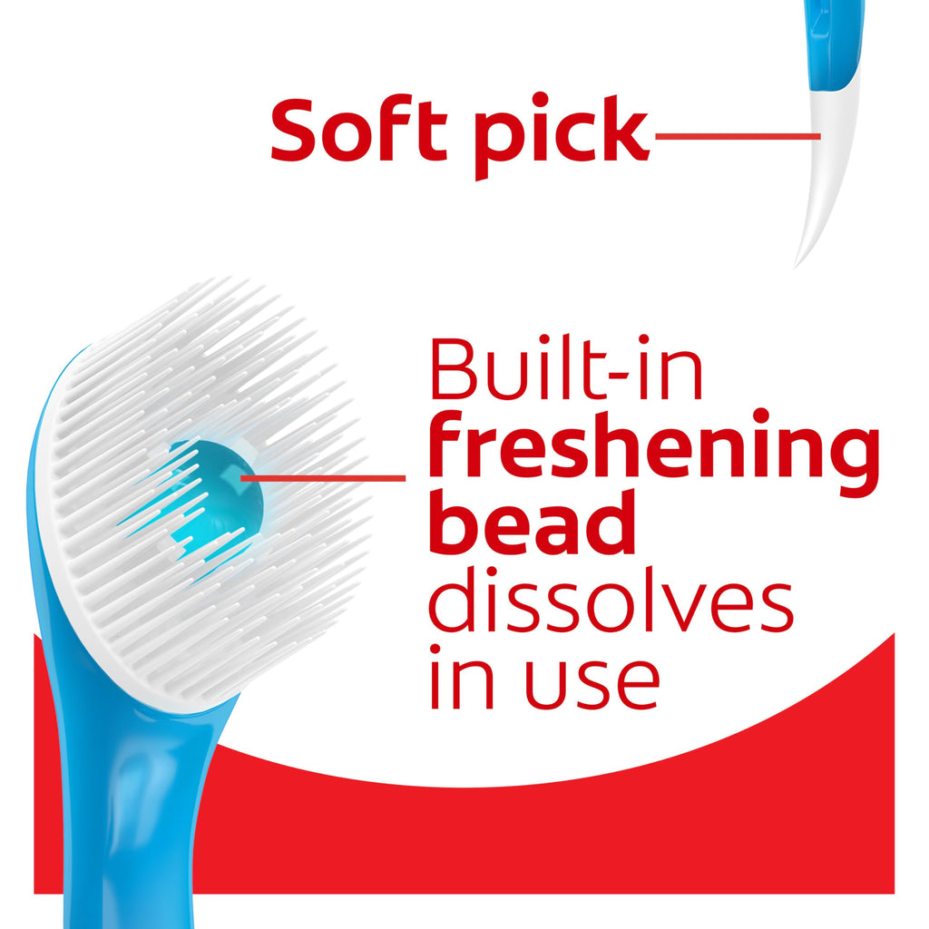 Colgate Max Fresh Wisp disposable mini travel toothbrushes with peppermint flavor, 24 count pack of 4, compact and convenient for on-the-go use