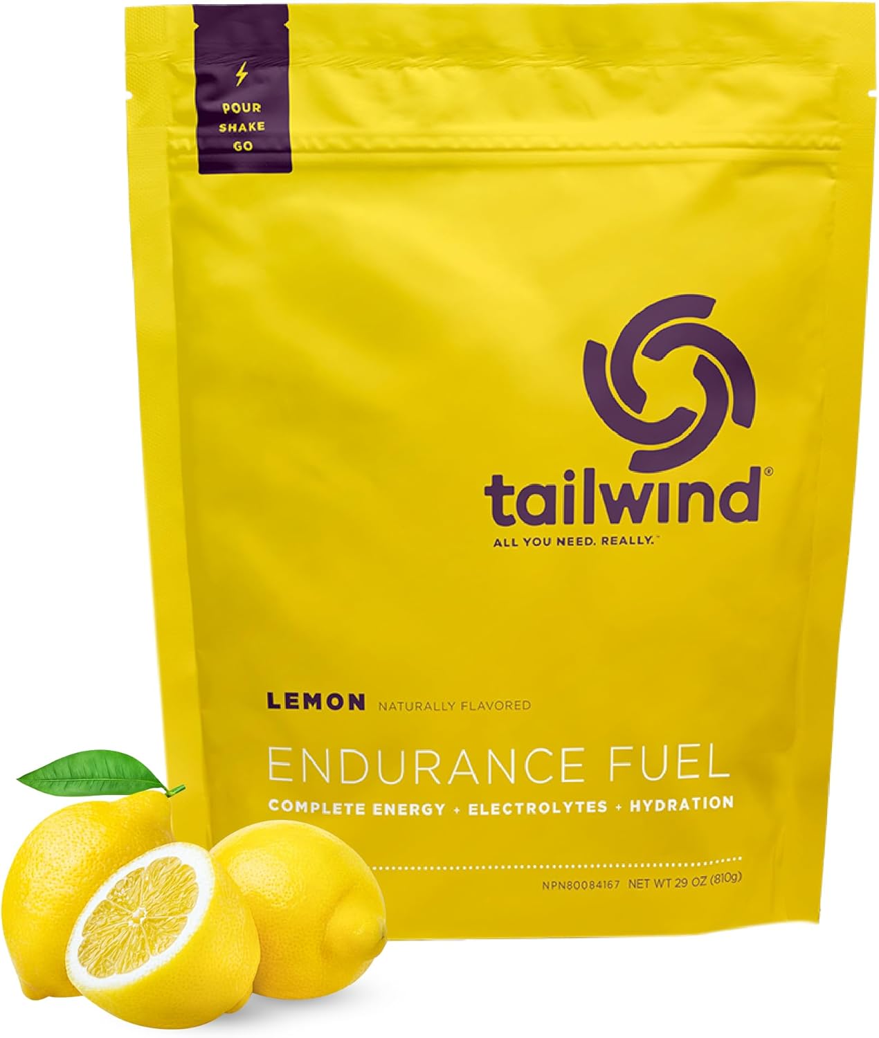 Old World Hub Tailwind Nutrition Endurance Fuel sports drink mix powder with berry flavor, gluten-free, vegan, 30 servings.