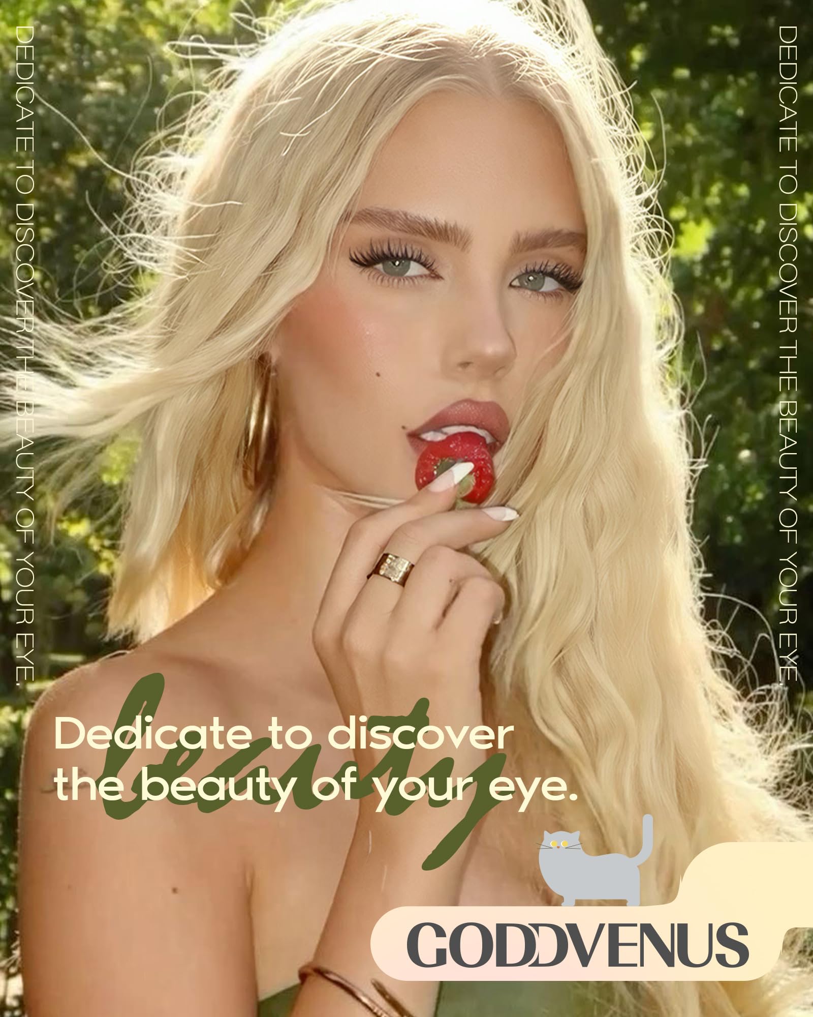 Old World Hub wispy eyelash clusters kit with 300 C curl natural DIY lash extensions in 10-16mm, no tweezers included.