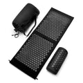 Green Sivan acupressure mat and pillow set by Old World Hub for back, neck, and sciatic pain relief with textured surface.