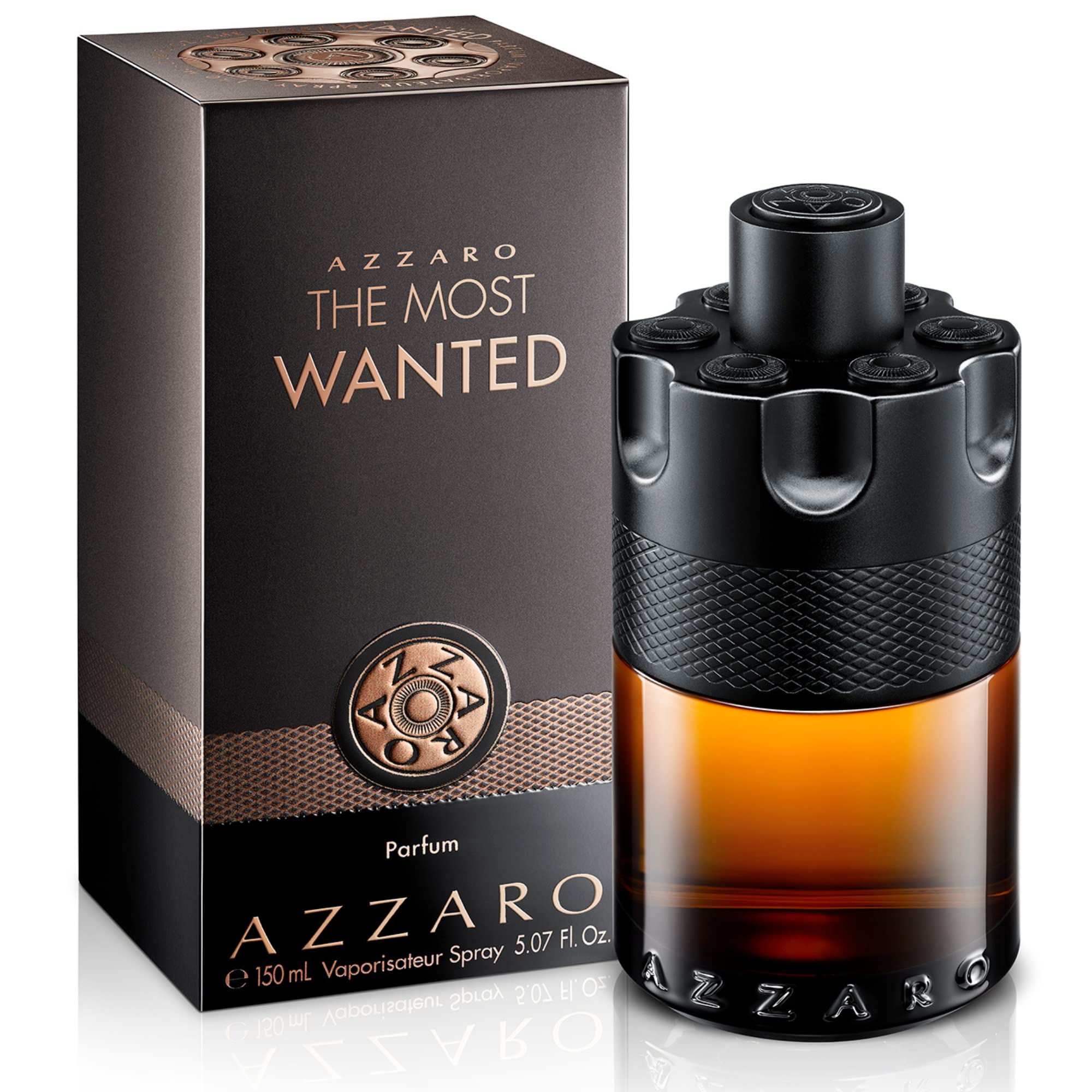 Azzaro The Most Wanted Parfum for men, spicy and seductive cologne with a luxurious scent, perfect for date night.