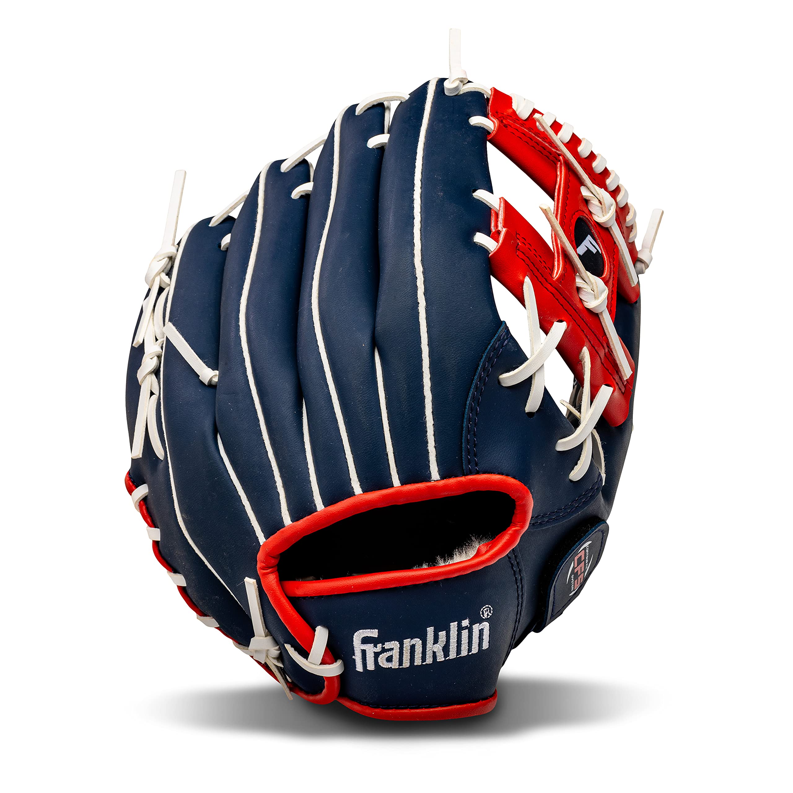 Old World Hub Franklin Sports Field Master baseball and softball glove for adults and youth, right-hand throw, in natural leather.