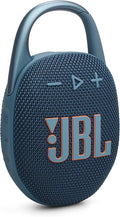 JBL Clip 5 - Ultra-Portable, Waterproof & Dustproof Bluetooth Speaker, Big JBL Pro Sound with Punchy bass, Integrated Carabiner, Up to 12 Hours of Play, Made in Part with Recycled Materials (Blue)
