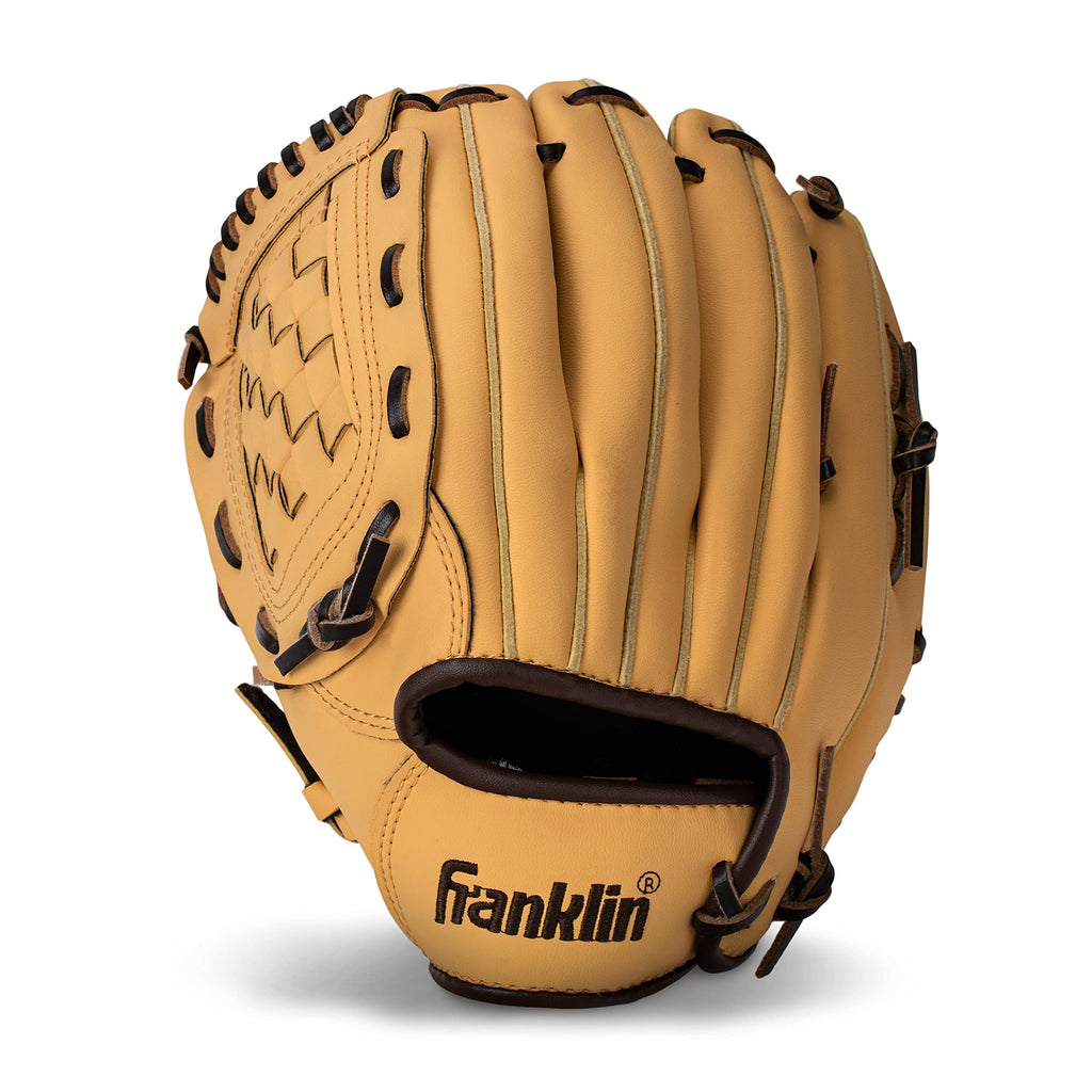 Old World Hub Franklin Sports Field Master baseball and softball glove for men and women, right-handed throw, adult and youth sizes.