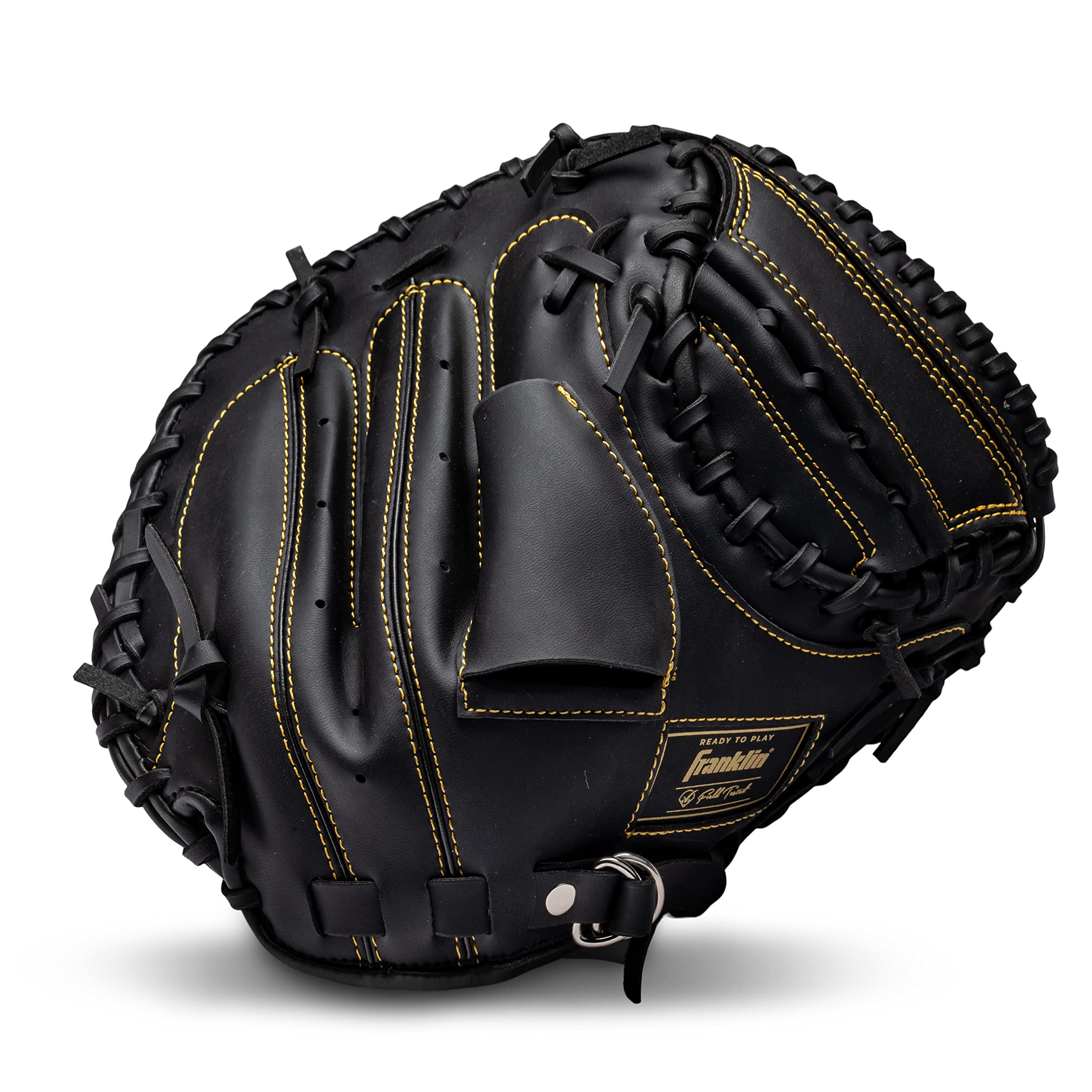Old World Hub Franklin Sports Field Master baseball and softball glove for adults and youth, right-hand throw, in natural leather.