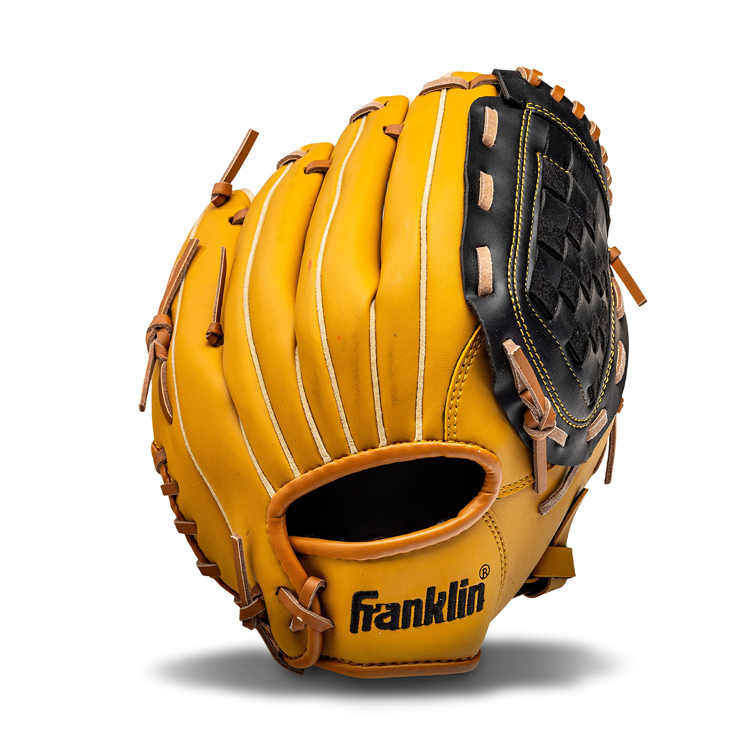 Old World Hub Franklin Sports Field Master baseball and softball glove for men and women, right-hand throw, suitable for adult and youth players.