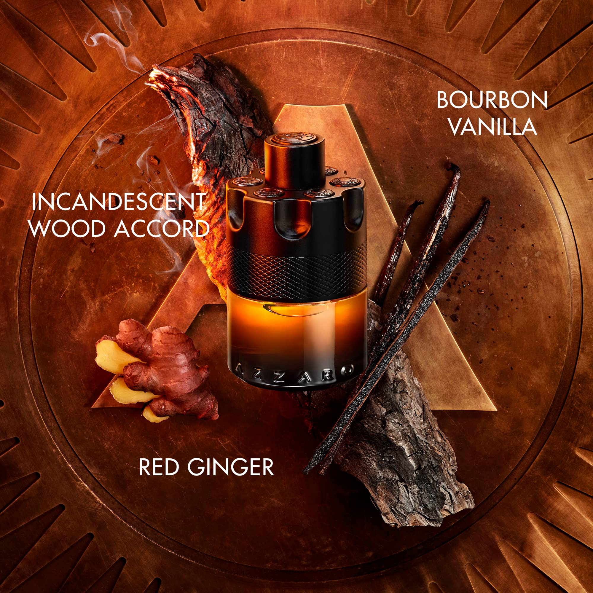Azzaro The Most Wanted Parfum men's cologne, spicy and seductive fragrance with luxurious bottle, perfect for date night wear.