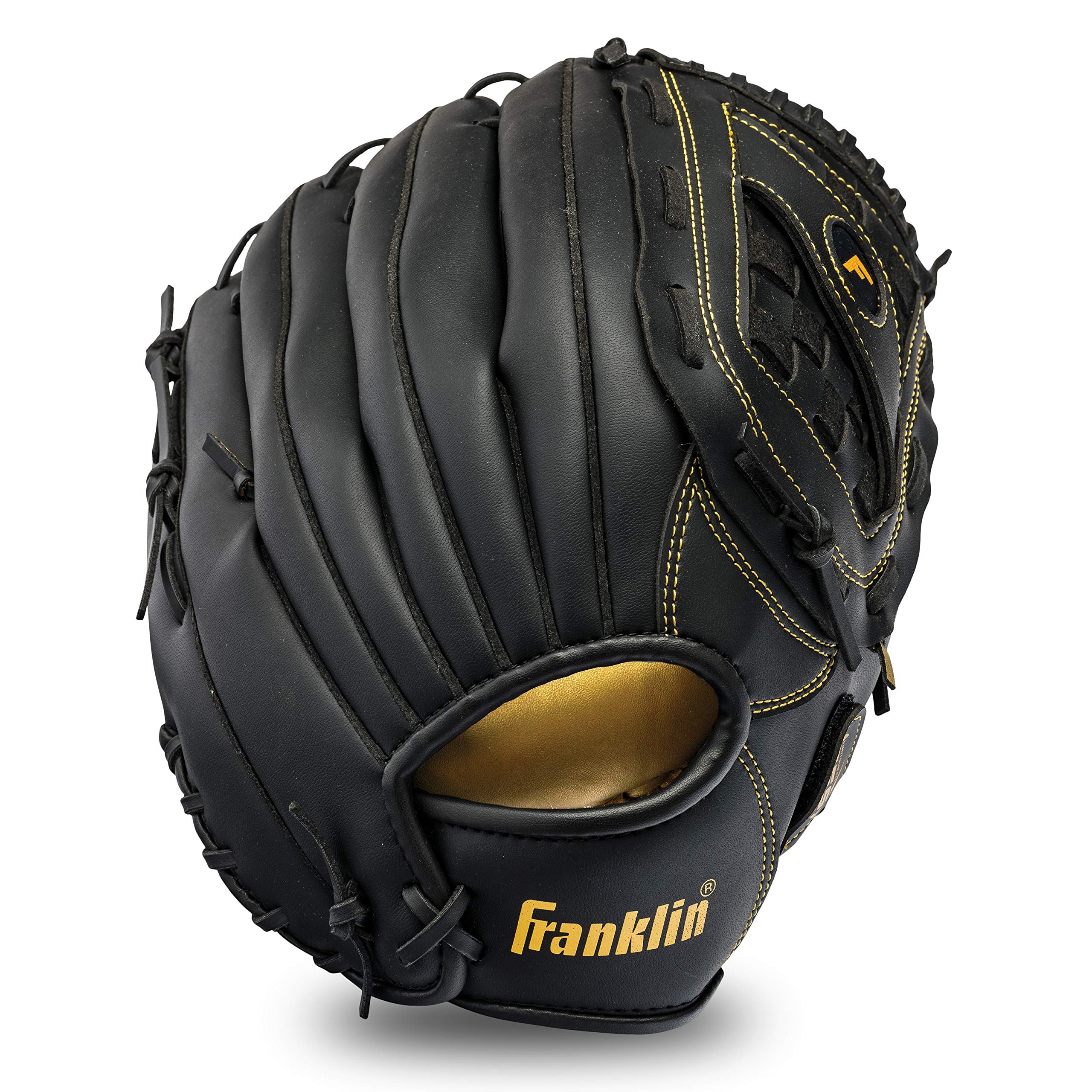 Old World Hub Franklin Sports Field Master baseball and softball glove for men and women, right-handed throw, adult and youth sizes.