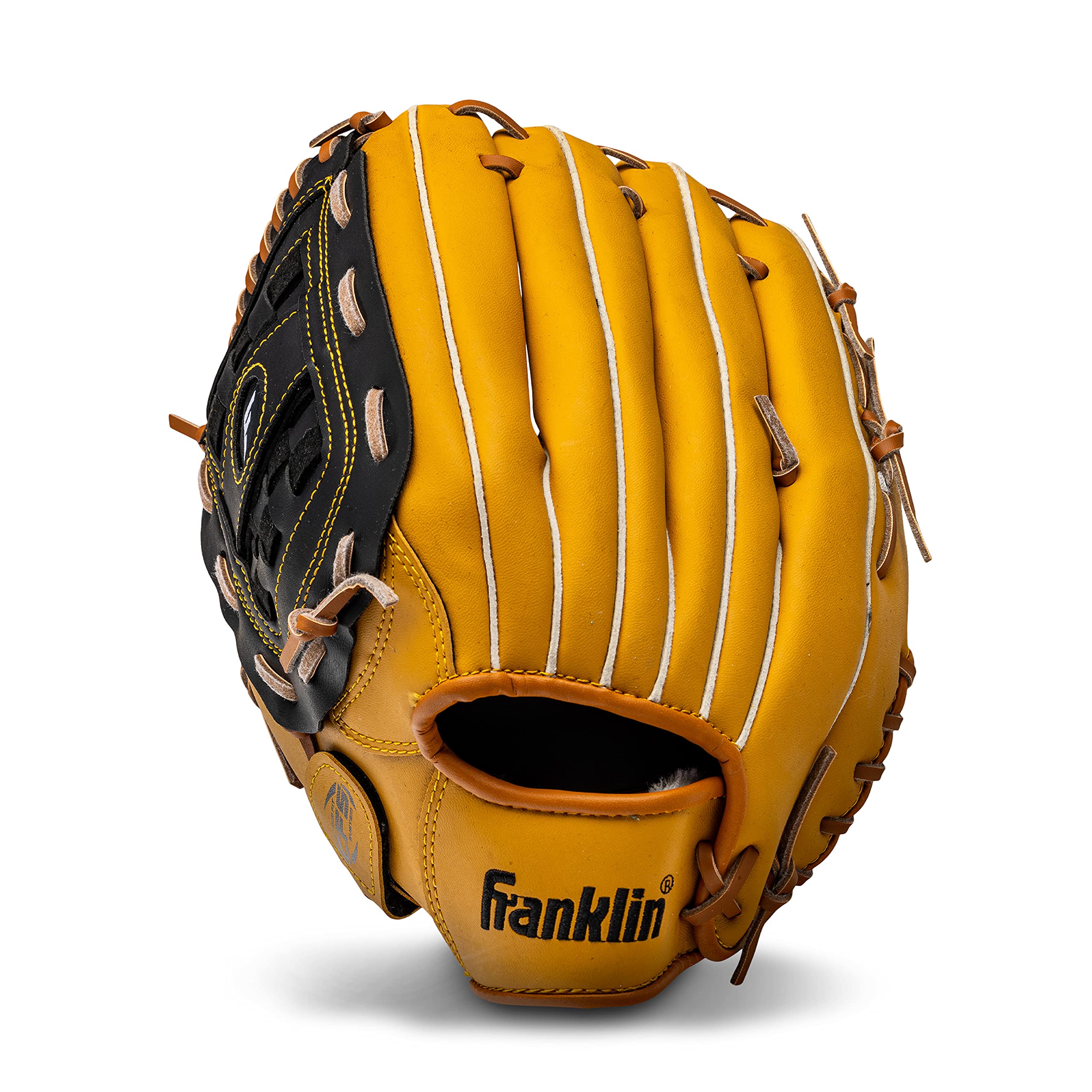 Old World Hub Franklin Sports Field Master baseball and softball glove for adults and youth, right-hand throw mitt.