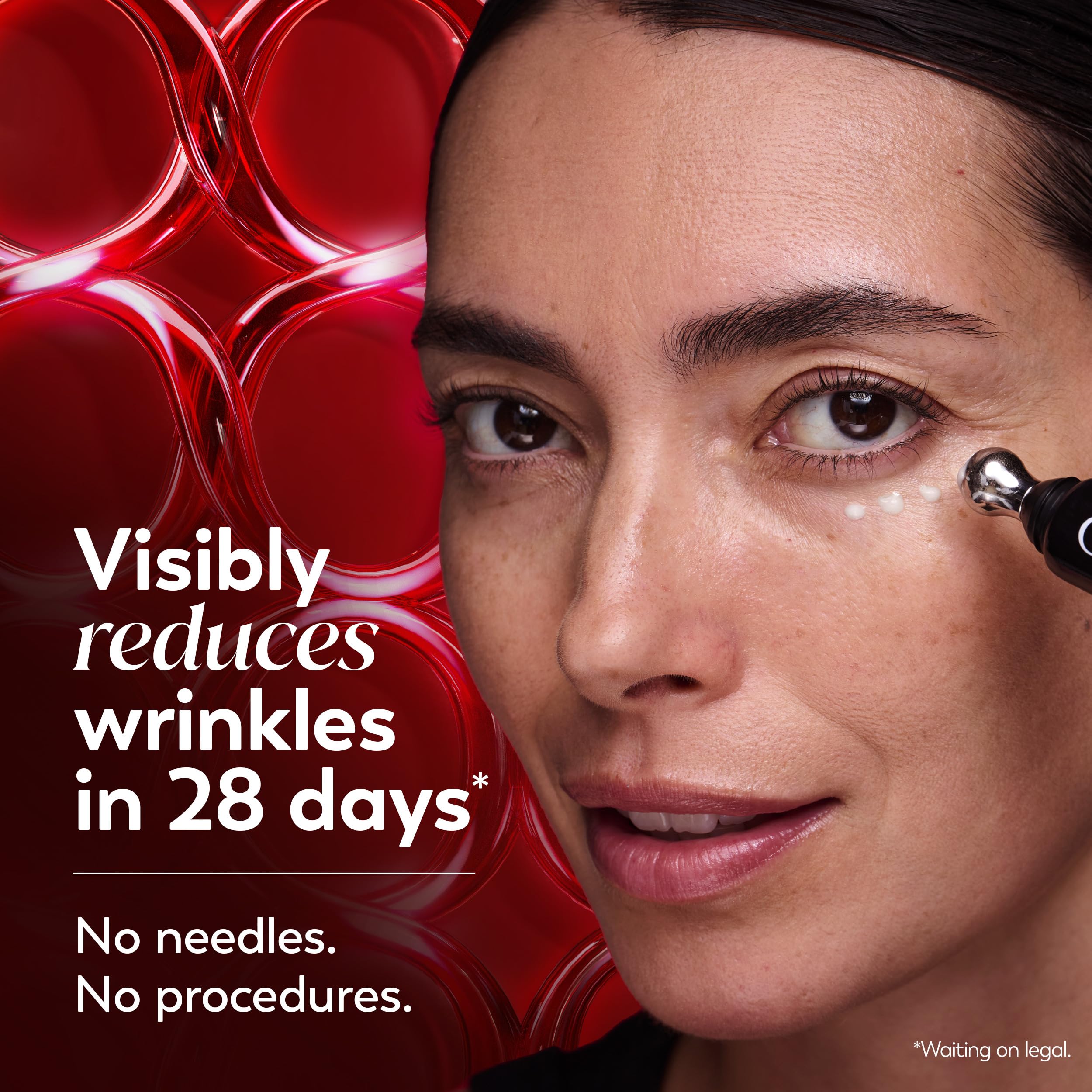 Old World Hub Olay Regenerist neck and face roller with cooling, fragrance-free design for tightening, firming, and anti-aging skincare.