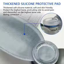 Bunion Corrector Orthopedic Kit Adjustable Pedicure Finger Toe Corrector Foot Hallux Valgus Braces Rotatable Toe Straightener