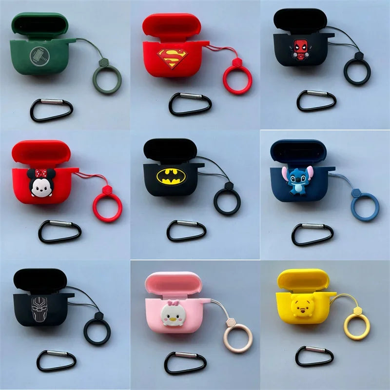 Cartoon Cover for AirPods 4 Protective Case for AirPods Pro2 Pro 2nd 3 2 1 Case Shockproof Cover Air Pods Pro Airpods4 Funda