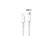0.2m 1m 1.5m 2m 3m 35W Quick Charge Cable For Apple iPhone 14 13 Pro Max 11 12 mini X XR XS Max 7 8 Plus Type C Fast USB-C Line - Old World Hub