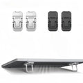2pcs Laptop Stand Invisible Adhesive Folding Storage Keyboard Foot Pad Support Shelf for Home Office Desktop Stand Radiator Base