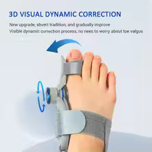 Bunion Corrector Orthopedic Kit Adjustable Pedicure Finger Toe Corrector Foot Hallux Valgus Braces Rotatable Toe Straightener