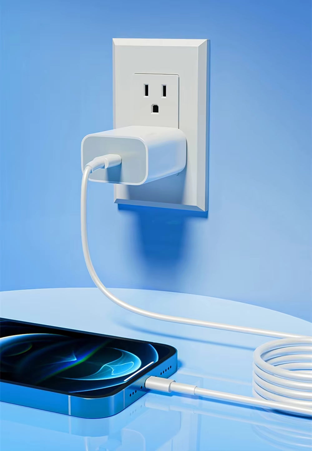 0.2m 1m 1.5m 2m 3m 35W Quick Charge Cable For Apple iPhone 14 13 Pro Max 11 12 mini X XR XS Max 7 8 Plus Type C Fast USB-C Line - Old World Hub