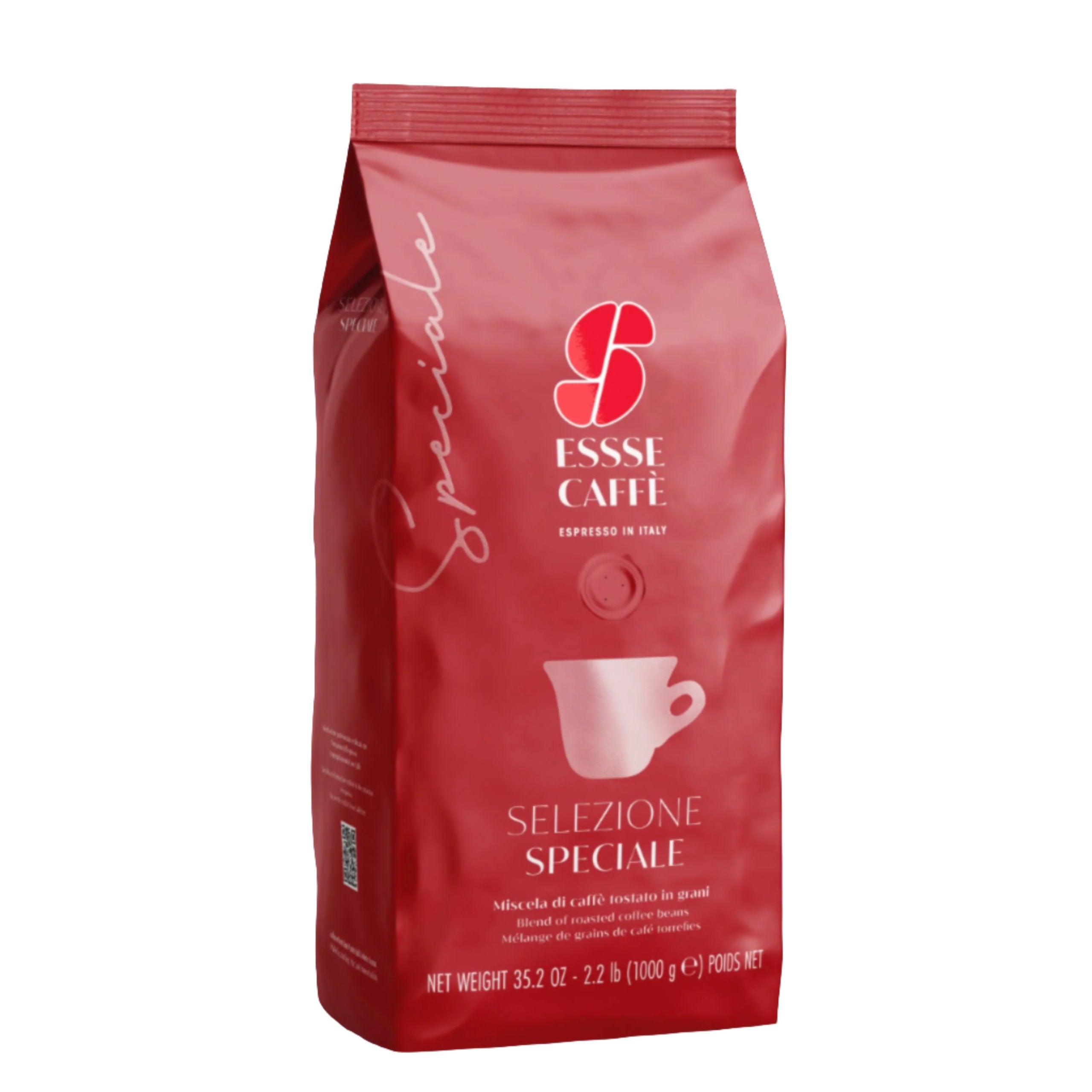 Essse Caffè Selezione Speciale Italian espresso coffee beans red bag